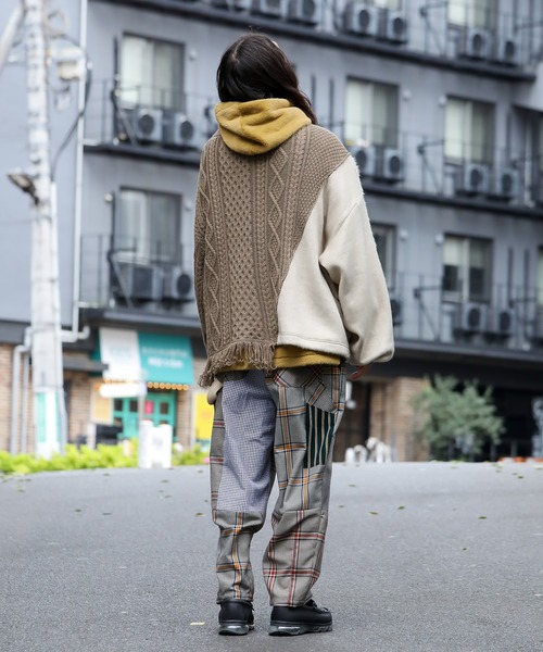masterkey（マスターキー）の「mn2162-PARASYTE-SHORT（ニット/セーター・メンズ・ベージュ/グレー/ブラック・FREE）」の19枚目の写真