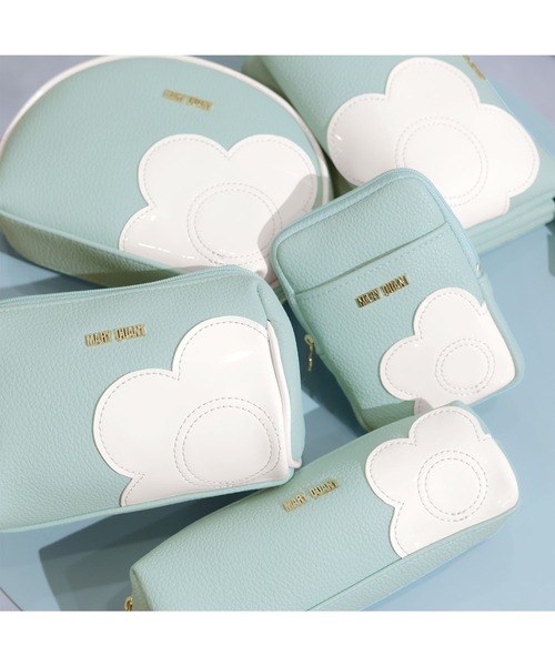 シュリンクデイジーパッチ 3ポケットポーチ（ポーチ）｜MARY QUANT