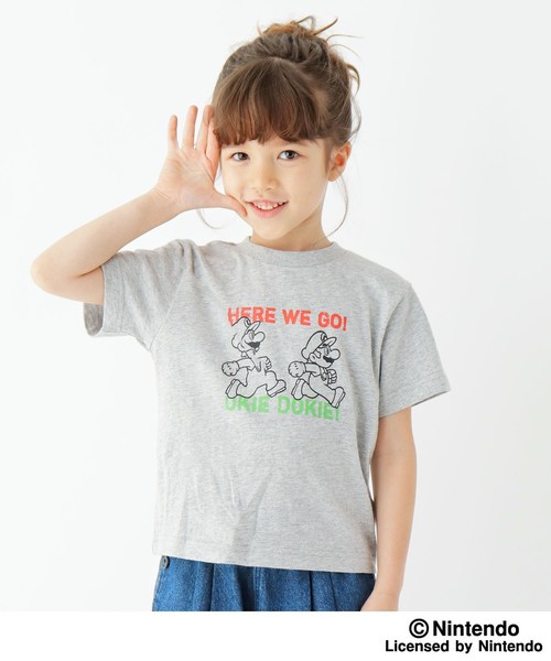 セール 100 160cm スーパーマリオtシャツ Tシャツ カットソー The Shop Tk ザ ショップ ティーケー のファッション通販 Zozotown