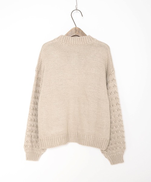 Crisp - クリスプ フラワーガーデンニット 実店舗限定 Crisp（クリスプ）の「フラワーガーデンニットカーディガン