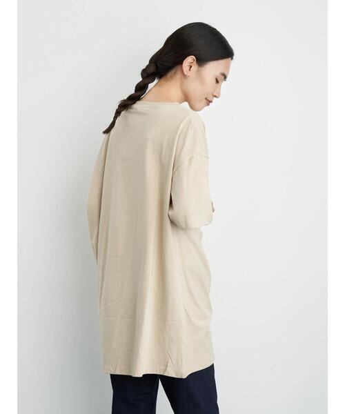 AMERICAN HOLIC(アメリカンホリック)の「フロントねじりカットプルオーバー *(Tシャツ/カットソー・レディース・ブラック/ブラウン/オフホワイト/ライトベージュ・M/L)」の20枚目の写真