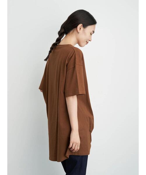 AMERICAN HOLIC(アメリカンホリック)の「フロントねじりカットプルオーバー *(Tシャツ/カットソー・レディース・ブラック/ブラウン/オフホワイト/ライトベージュ・M/L)」の18枚目の写真