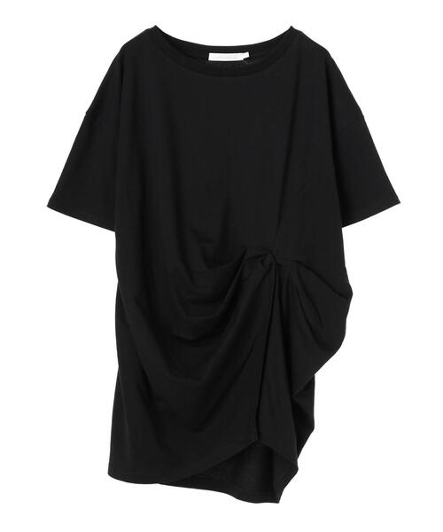 AMERICAN HOLIC(アメリカンホリック)の「フロントねじりカットプルオーバー *(Tシャツ/カットソー・レディース・ブラック/ブラウン/オフホワイト/ライトベージュ・M/L)」の11枚目の写真