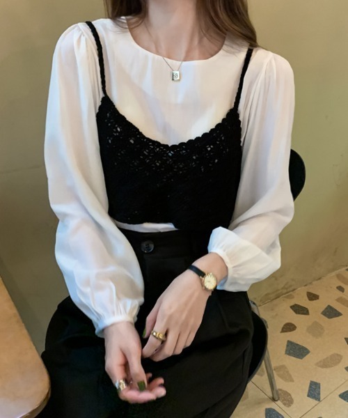 セール ニットビスチェ ニットキャミソール ベスト Kor ケーオーアール のファッション通販 Zozotown