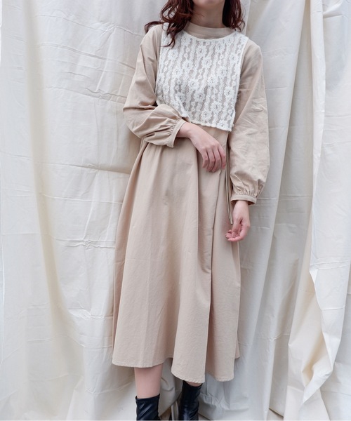 sakishimatokyo(サキシマトーキョー)の「【ZOZO限定】サキシマamp「ワンピーストレースノベスト」(ワンピース・レディース・ブラック/ブラウン/ホワイト・FREE)」の4枚目の写真