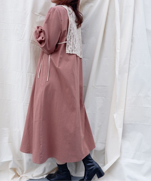 sakishimatokyo(サキシマトーキョー)の「【ZOZO限定】サキシマamp「ワンピーストレースノベスト」(ワンピース・レディース・ブラック/ブラウン/ホワイト・FREE)」の16枚目の写真