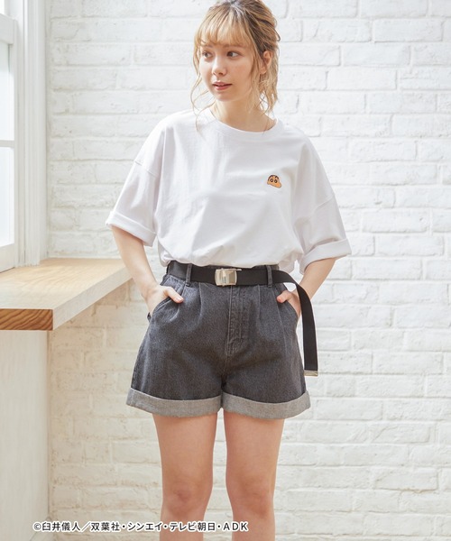 バーバリーブルーレーベルのショートデニムです バーバリーブルーレーベル チェック柄 デニムショートパンツ 38
