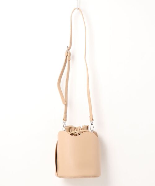 Bou Jeloud（ブージュルード）の「ラウンドカット2wayバッグ（ショルダーバッグ・レディース・ブラック/ブルー/ベージュ/ホワイト・ONE SIZE/ONESIZE）」の14枚目の写真