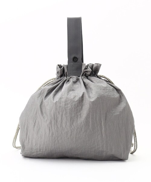212 KITCHEN STORE（トゥワントゥキッチンストア）の「POST GENERAL (ポストジェネラル) パラシュートナイロン SGRAY（エコバッグ/サブバッグ・レディース・その他・00）」の2枚目の写真