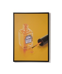 Francfranc（フランフラン）の「イラスト アートボード イエロー（ポスター/アート）」