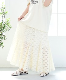 ur,Melty | flower lace skirt(スカート)