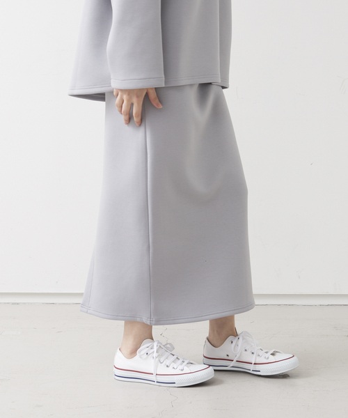 collex（コレックス）の「【一部店舗・WEB限定】ダンボールタイトスカート（スカート・レディース・サックスブルー/ネイビー/グレー・フリー）」の12枚目の写真