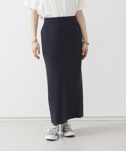 collex（コレックス）の「【一部店舗・WEB限定】ダンボールタイトスカート（スカート・レディース・サックスブルー/ネイビー/グレー・フリー）」の15枚目の写真