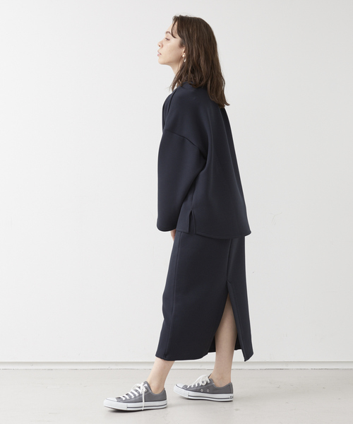 collex（コレックス）の「【一部店舗・WEB限定】ダンボールタイトスカート（スカート・レディース・サックスブルー/ネイビー/グレー・フリー）」の7枚目の写真