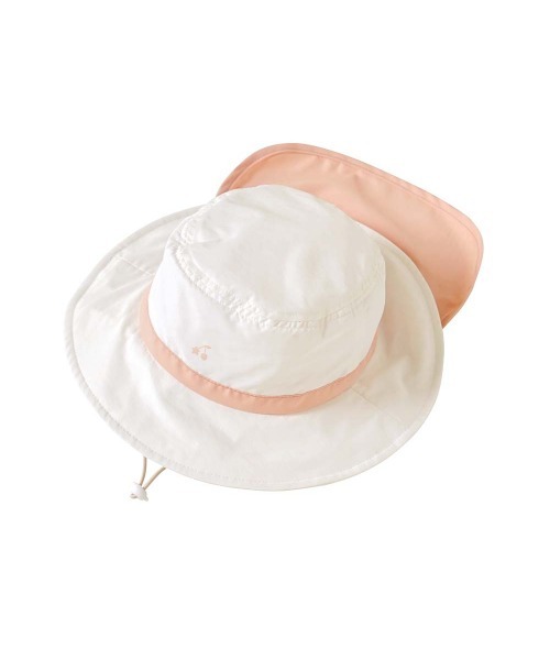 10mois(ディモワ)の「10mois UVハット アイボリー 48-52cm(ハット・キッズ・アイボリー・フリー(48-52cm))」の9枚目の写真