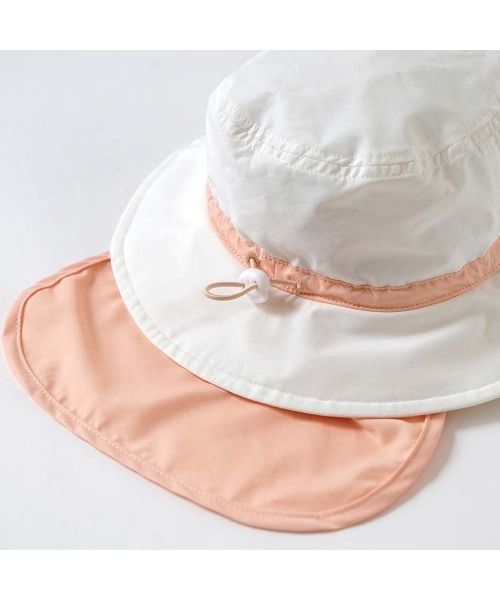 10mois(ディモワ)の「10mois UVハット アイボリー 48-52cm(ハット・キッズ・アイボリー・フリー(48-52cm))」の10枚目の写真