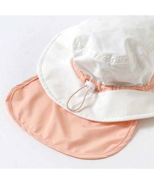 10mois(ディモワ)の「10mois UVハット アイボリー 48-52cm(ハット・キッズ・アイボリー・フリー(48-52cm))」の11枚目の写真