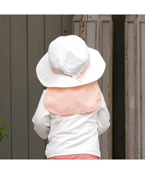 10mois(ディモワ)の「10mois UVハット アイボリー 48-52cm(ハット・キッズ・アイボリー・フリー(48-52cm))」の12枚目の写真