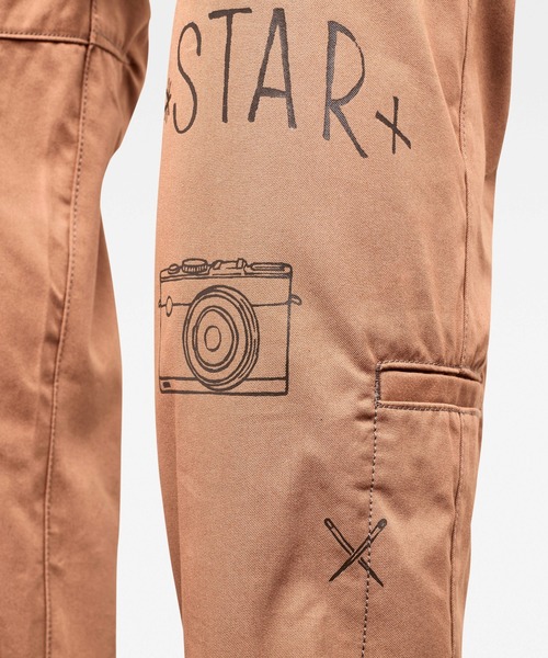 G-STAR（ジースター）の「E ARTWORK STRAIGHT TAPERED CHINO/チノパンツ（チノパンツ・メンズ・ベージュ・34/30/30/30/32/30/28/30）」の3枚目の写真
