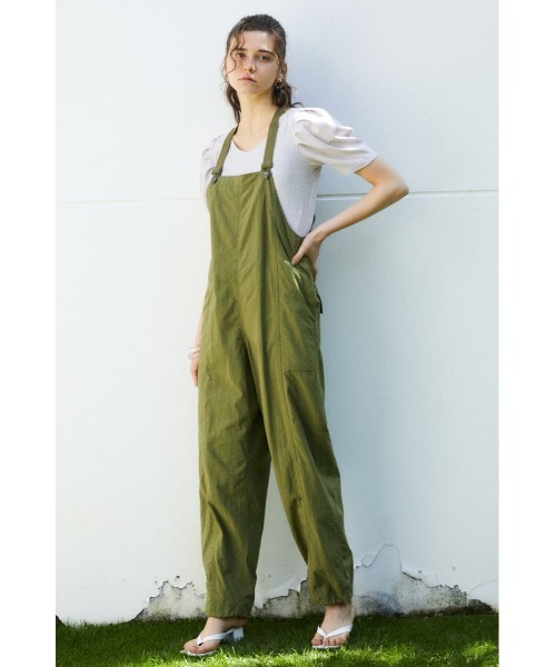 MOUSSY オールインワン DRAWSTRING オーバーオール MOUSSY（マウジー）の「DRAWSTRING オーバーオール（つなぎ