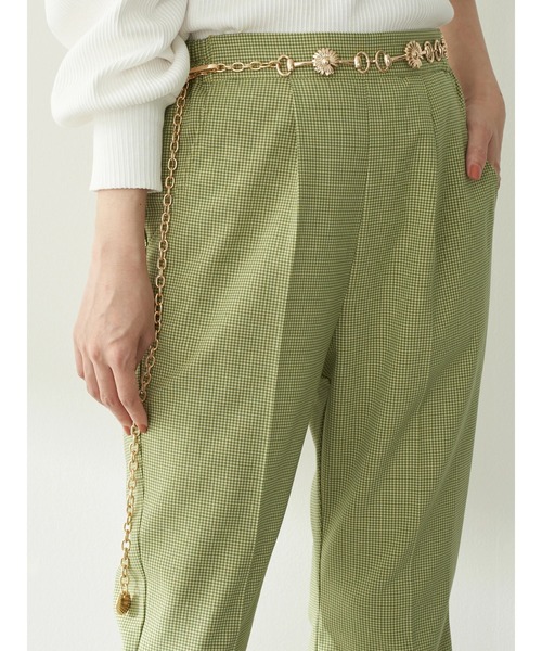 earth music&ecology（アースミュージックアンドエコロジー）の「フラワーチェーンベルト ＊（ベルト・レディース・ゴールド・FREE）」の7枚目の写真