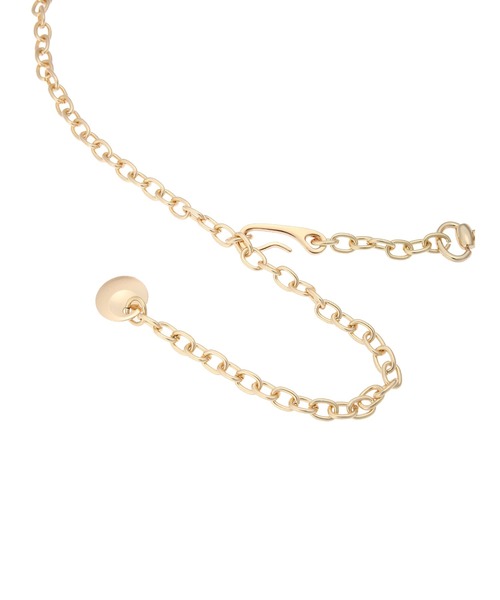 earth music&ecology（アースミュージックアンドエコロジー）の「フラワーチェーンベルト ＊（ベルト・レディース・ゴールド・FREE）」の3枚目の写真