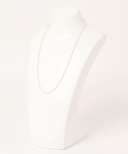mysty woman(ミスティウーマン)の「パールチェーンネックレス 949441(ネックレス・レディース・ゴールド・FREE)」の2枚目の写真