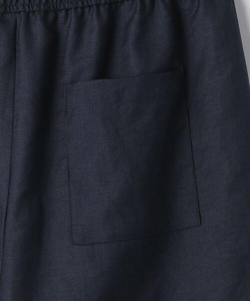 THE STATION STORE（ザ ステーション ストア）の「＜ma couleur＞ モクツイル ギャザー パンツ（その他パンツ・レディース・ベージュ/ネイビー・SMALL/MEDIUM）」の13枚目の写真