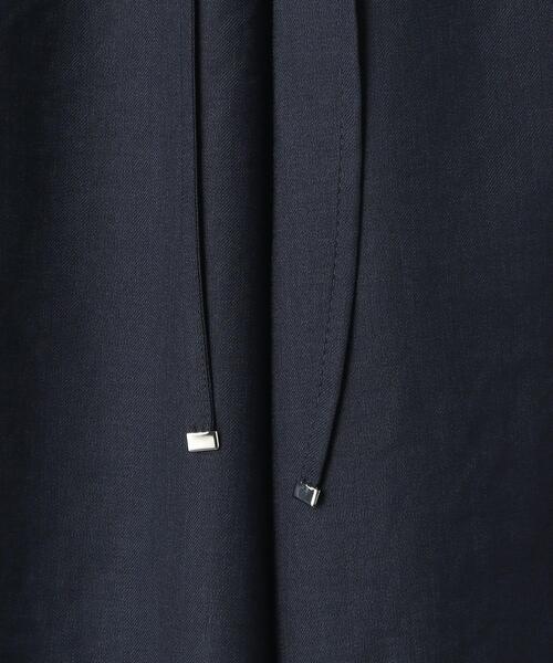 THE STATION STORE（ザ ステーション ストア）の「＜ma couleur＞ モクツイル ギャザー パンツ（その他パンツ・レディース・ベージュ/ネイビー・SMALL/MEDIUM）」の11枚目の写真