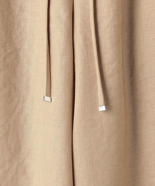 THE STATION STORE（ザ ステーション ストア）の「＜ma couleur＞ モクツイル ギャザー パンツ（その他パンツ・レディース・ベージュ/ネイビー・SMALL/MEDIUM）」の9枚目の写真