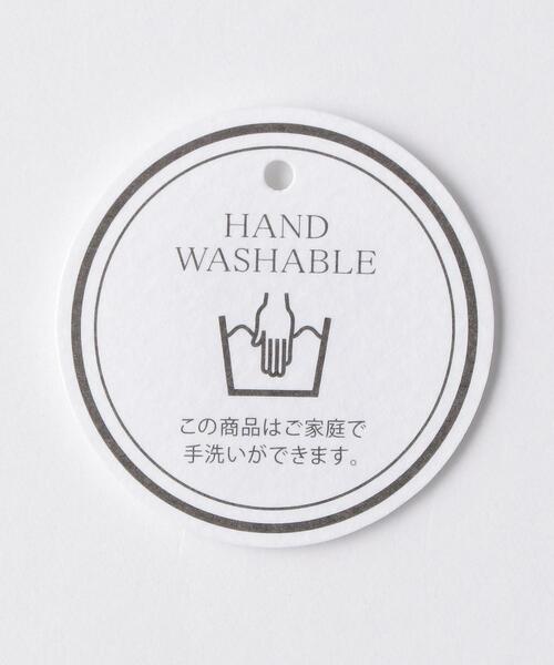 THE STATION STORE（ザ ステーション ストア）の「＜ma couleur＞ モクツイル ギャザー パンツ（その他パンツ・レディース・ベージュ/ネイビー・SMALL/MEDIUM）」の19枚目の写真