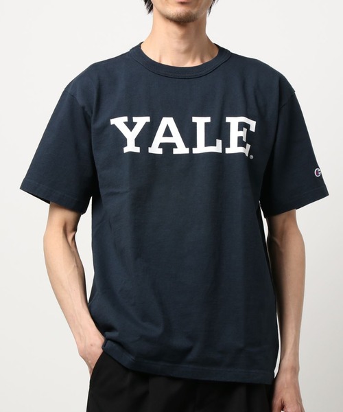 Champion（チャンピオン）の「【Champion/チャンピオン】T1011 US YALE/カレッジプリントTシャツ（Tシャツ/カットソー・メンズ・ネイビー/ホワイト・LARGE/MEDIUM）」の11枚目の写真