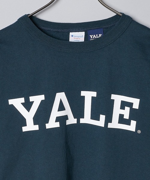 Champion（チャンピオン）の「【Champion/チャンピオン】T1011 US YALE/カレッジプリントTシャツ（Tシャツ/カットソー・メンズ・ネイビー/ホワイト・LARGE/MEDIUM）」の13枚目の写真