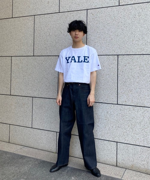 Champion（チャンピオン）の「【Champion/チャンピオン】T1011 US YALE/カレッジプリントTシャツ（Tシャツ/カットソー・メンズ・ネイビー/ホワイト・LARGE/MEDIUM）」の14枚目の写真