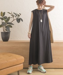 URBAN RESEARCH | UR TECH(UVカット)+抗菌 機能付 タックテントワンピース(ワンピース)