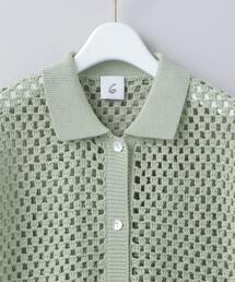 6（ロク）の「＜6(ROKU)＞KAGIBARI VEST/ニット（ニット