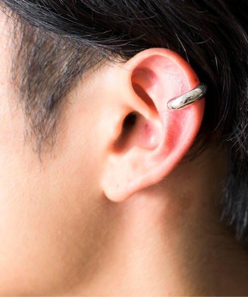 セール】【NUMBER (N)INE】シルバー999 ラウンドイヤカフ（イヤーカフ