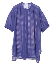 CRAFT STANDARD BOUTIQUE | ドビーチェックチュニック　＊(シャツ/ブラウス)