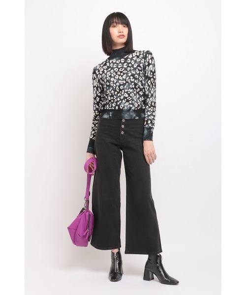 Desigual（デシグアル）の「ライトゲージプルオーバー DARRELL（ニット/セーター・レディース・ブラック・2L/SS/S/M/L）」の6枚目の写真
