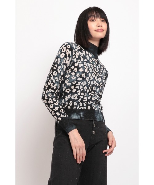 Desigual（デシグアル）の「ライトゲージプルオーバー DARRELL（ニット/セーター・レディース・ブラック・2L/SS/S/M/L）」の4枚目の写真