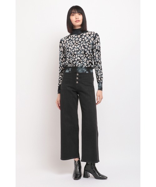 Desigual（デシグアル）の「ライトゲージプルオーバー DARRELL（ニット/セーター・レディース・ブラック・2L/SS/S/M/L）」の7枚目の写真