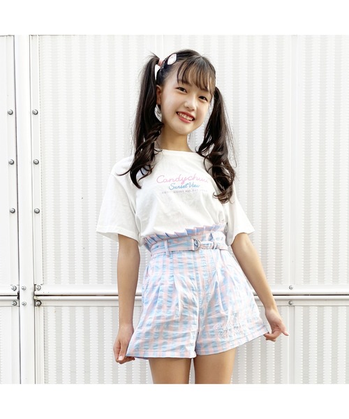 Candychuu(キャンディチュウ)の「【プチプラ】ネオンプリントTシャツ(Tシャツ/カットソー・キッズ・ホワイト/ブラック・S/XS/M)」の5枚目の写真