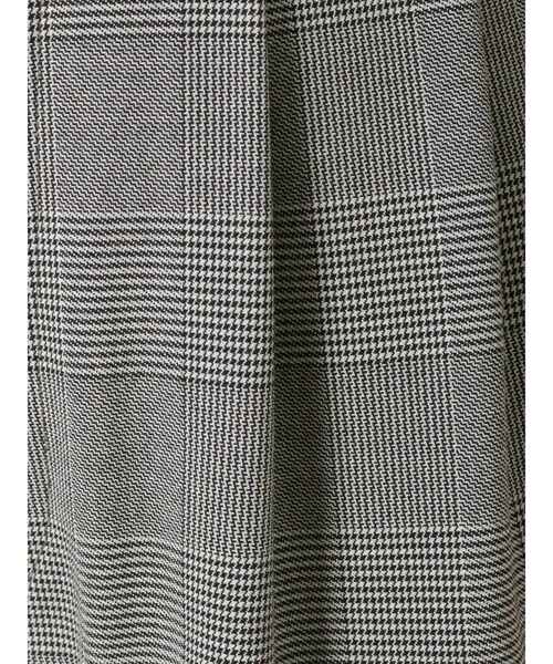 MERCURYDUO（マーキュリーデュオ）の「細ベルト付チェックテーパードパンツ（その他パンツ・レディース・ライトグレー/ブラウン・SMALL/MEDIUM）」の16枚目の写真