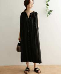 URBAN RESEARCH DOORS | コットンボイルノースリーブワンピース(ワンピース)