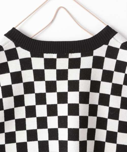 LOWRYS FARM（ローリーズファーム）の「ガラニットベスト　959082（ベスト・キッズ・ブラック/ブラウン・110cm/120cm/130cm）」の8枚目の写真