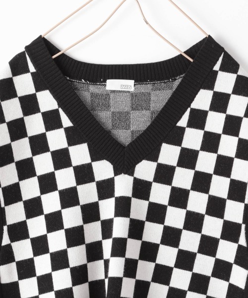 LOWRYS FARM（ローリーズファーム）の「ガラニットベスト　959082（ベスト・キッズ・ブラック/ブラウン・110cm/120cm/130cm）」の3枚目の写真