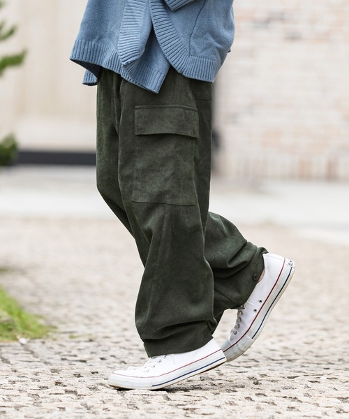 CAMBIO（カンビオ）の「mp9188-2way Silhouette Pants パンツ（その他パンツ・メンズ・ブラック/オリーブ/ブルーグリーン/グレイッシュベージュ・S/M/L）」の8枚目の写真