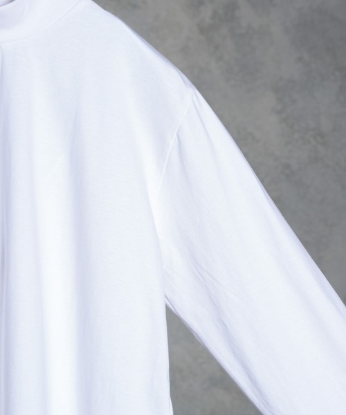 ADRER(アドラー)の「【ADRER】metal charm long high neck top / メタルチャームロングハイネックトップ(Tシャツ/カットソー・メンズ・ホワイト/ブラック・SMALL/MEDIUM/LARGE/X-SMALL)」の17枚目の写真