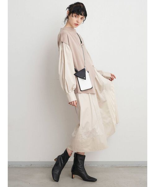 ELENDEEK(エレンディーク)の「マルチ3ボックスバッグ(ショルダーバッグ・レディース・ブラック/ブラウン/ライトベージュ/モカ・FREE)」の8枚目の写真