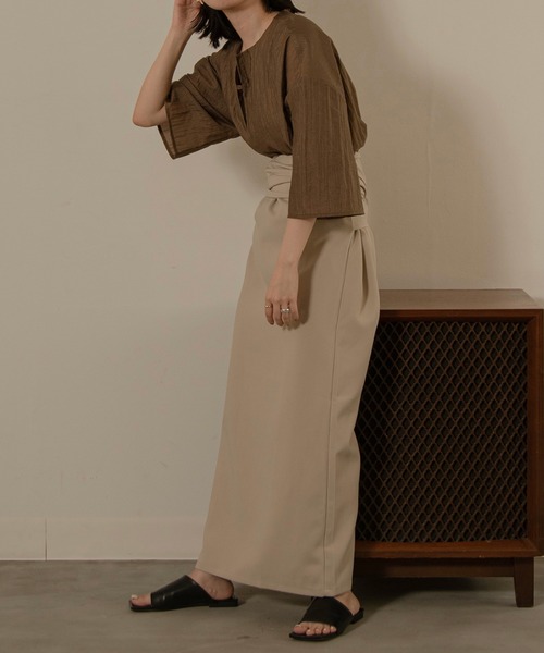 lawgy シアーブラウス washer puff sleeve tops - メルカリ